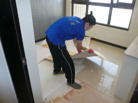 裝潢清潔前