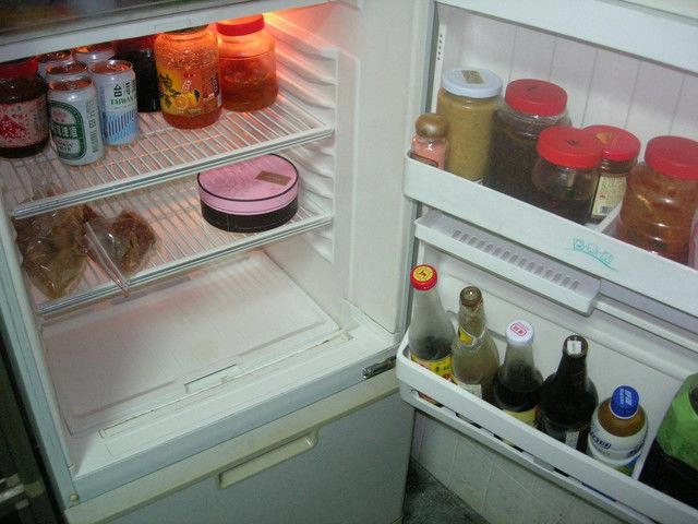 冰箱清潔後