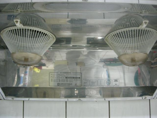 抽油煙機清潔後