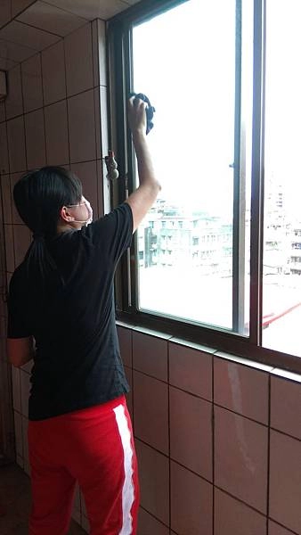 內窗擦拭