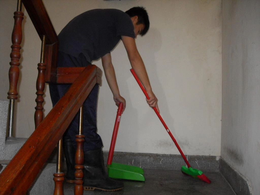 清掃樓梯