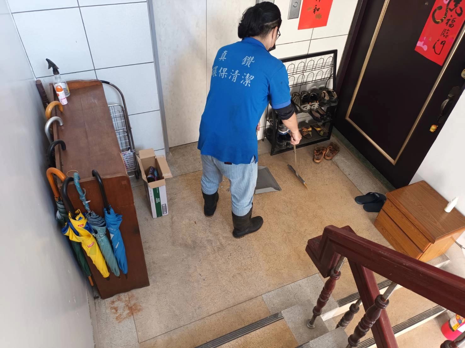 台北大安四維路 - 大樓清潔實例