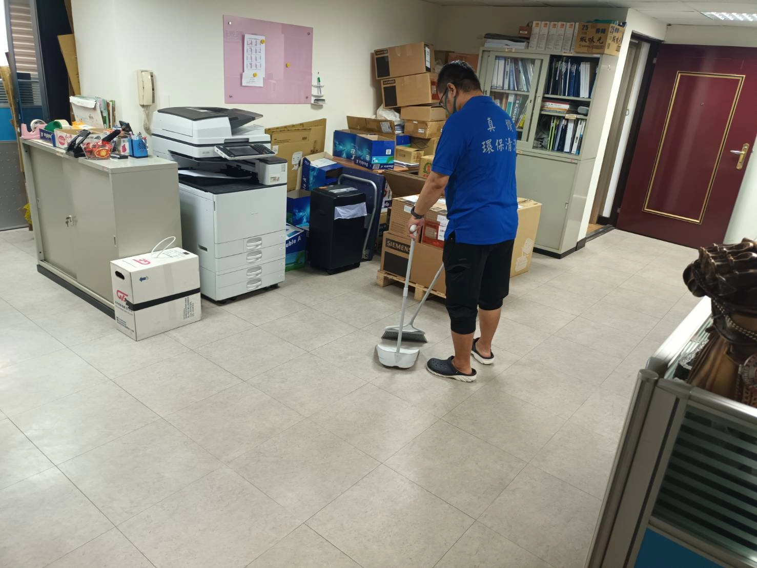 台北中山長安東路 - 辦公室清潔實例